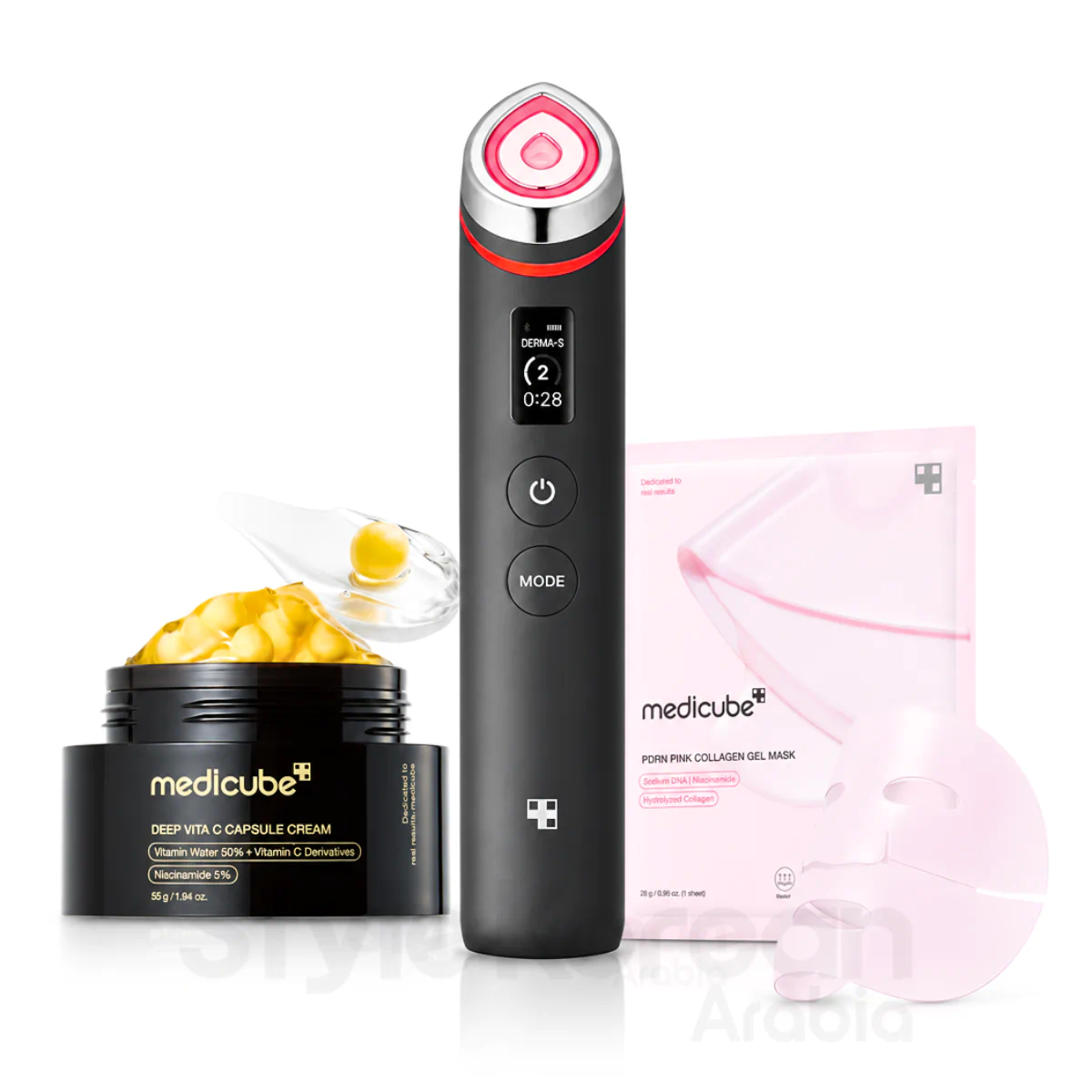 Medicube Age-R Booster Pro & Vita C Cream Set