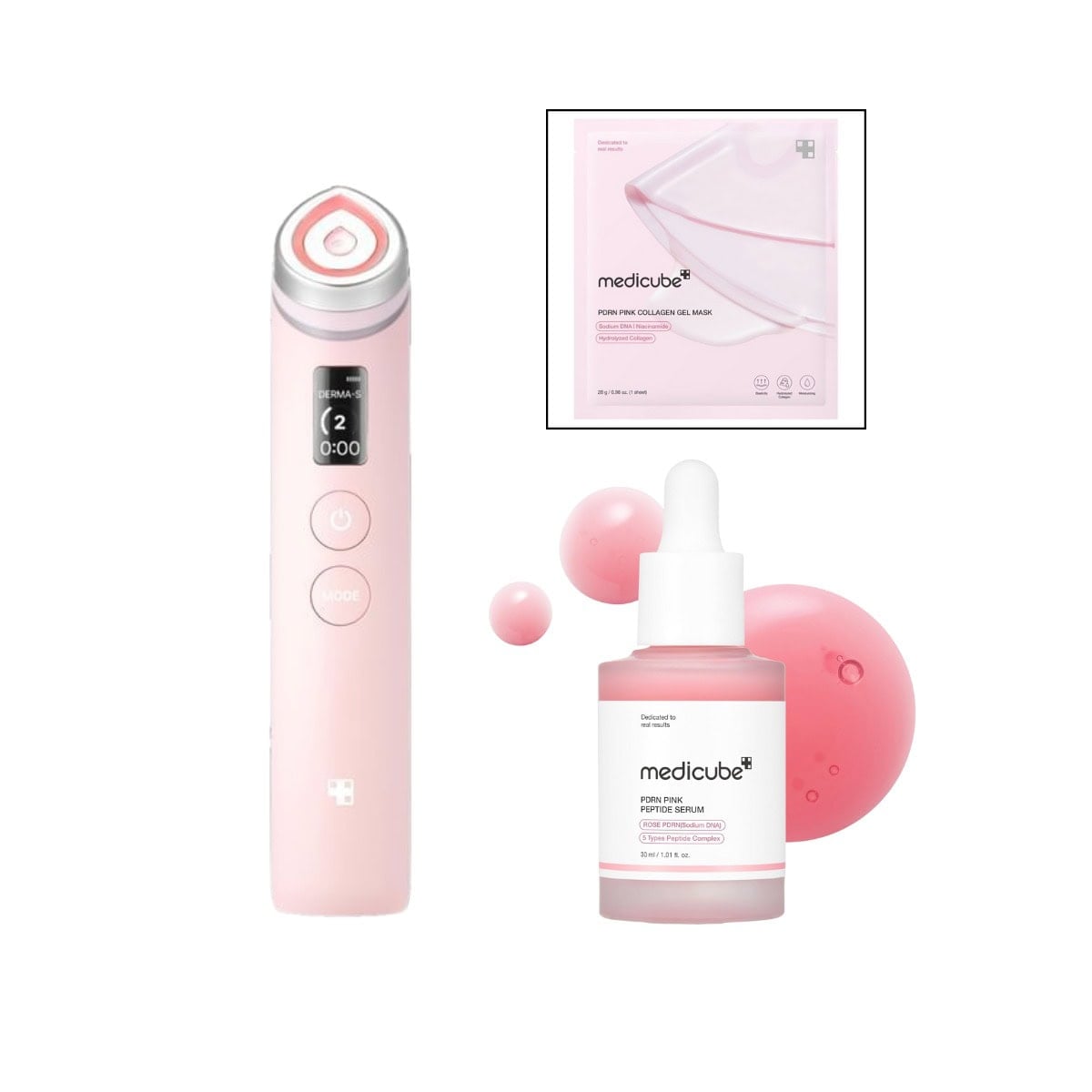 MEDICUBE AGE-R DEVICE ピンク・ホワイトセット MEDICUBE AGE-R DEVICE ピンク・ホワイトセット