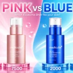 Medicube Pink vs Blue Exosome Shot